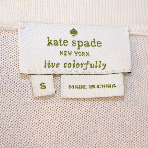 Kate Spade Ruthie Bow Cardigan Size (S) - Picture 3 of 4